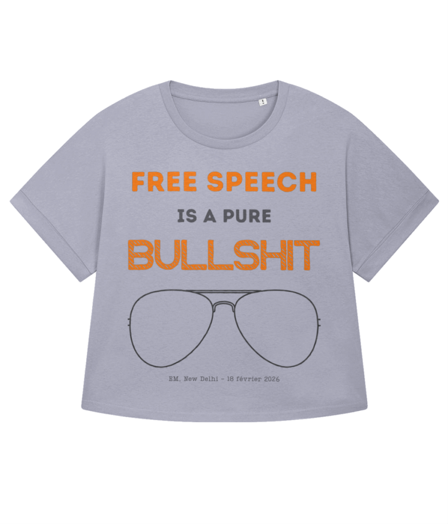 Freespeech is bullshit (modele Stella Collider - femme)