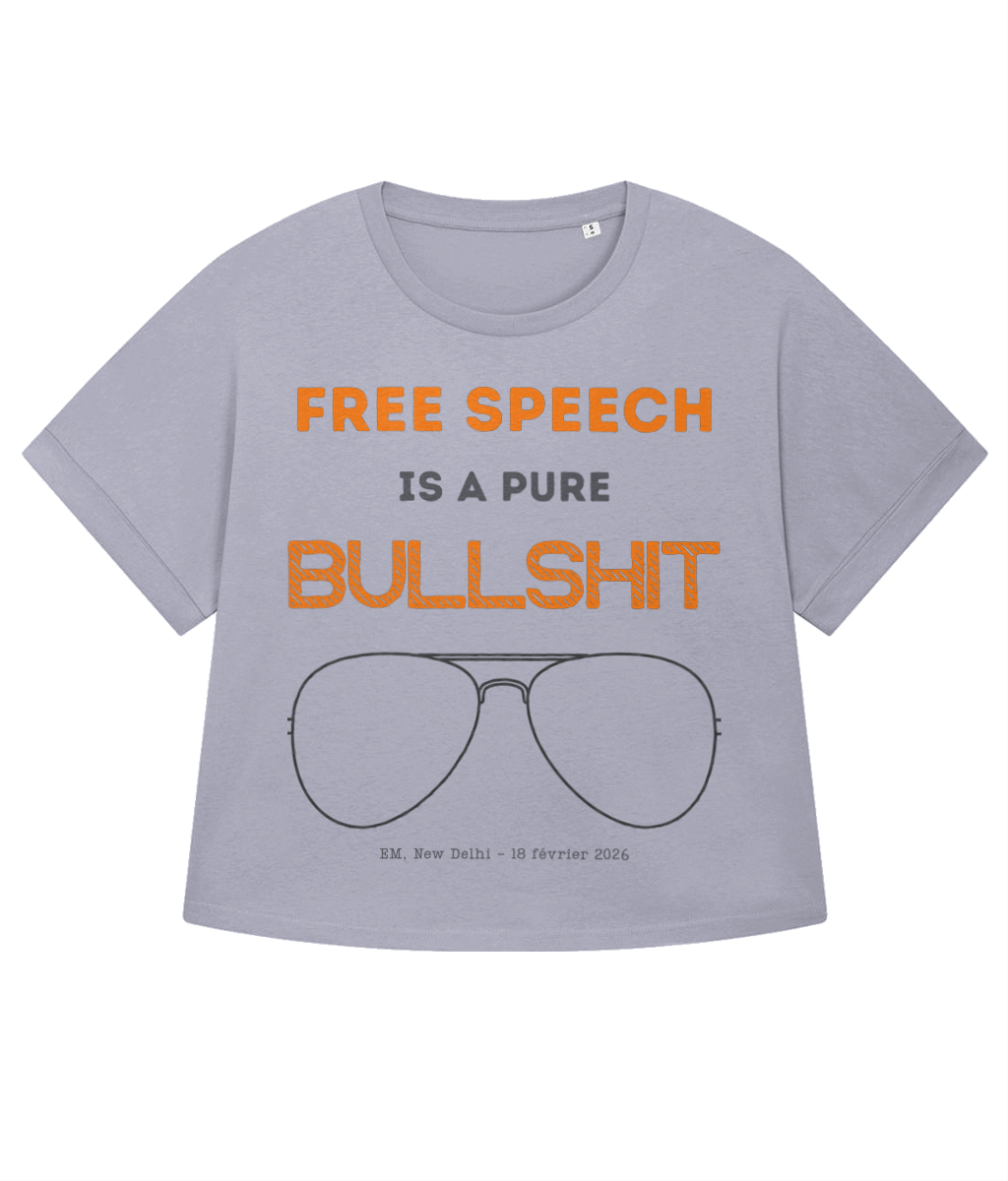 Freespeech is bullshit (modele Stella Collider - femme)